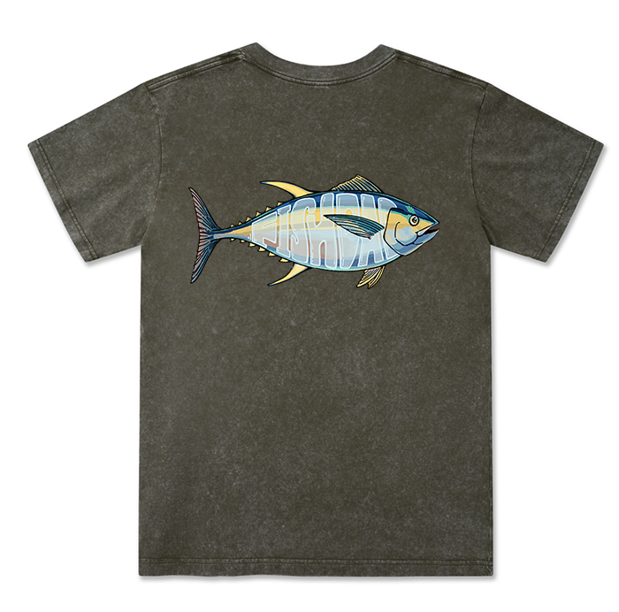 Freeleaf Bluefin Unisex Washed Tee