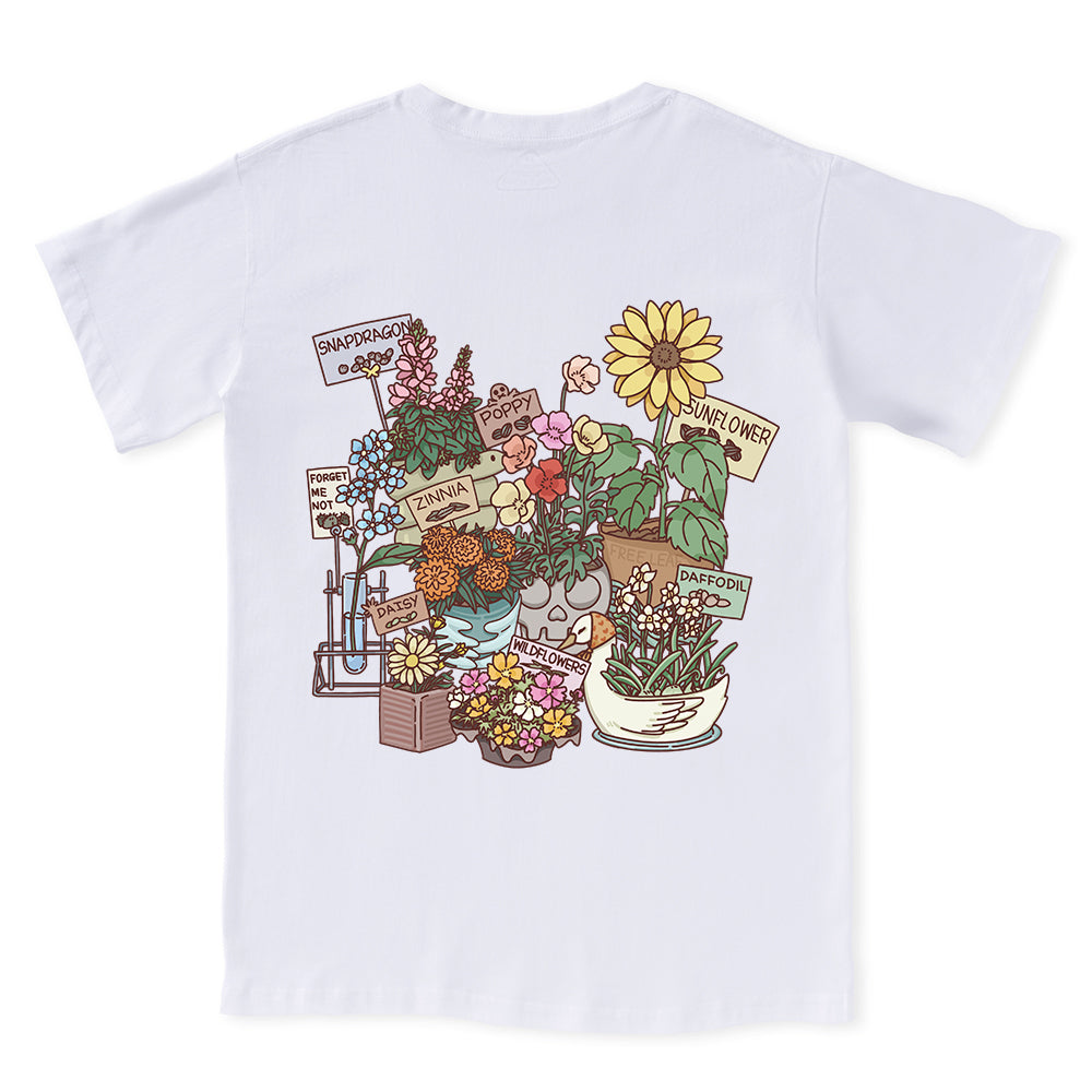 Freeleaf Flourishing Garden Nature Inspired Unisex Tee