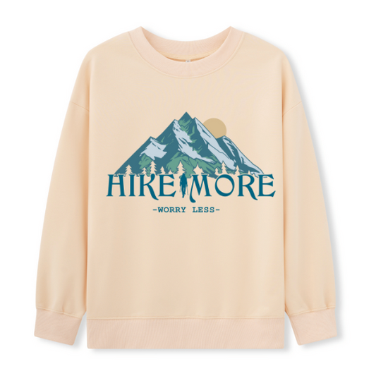 Hike More Front-printed Sweatshirt