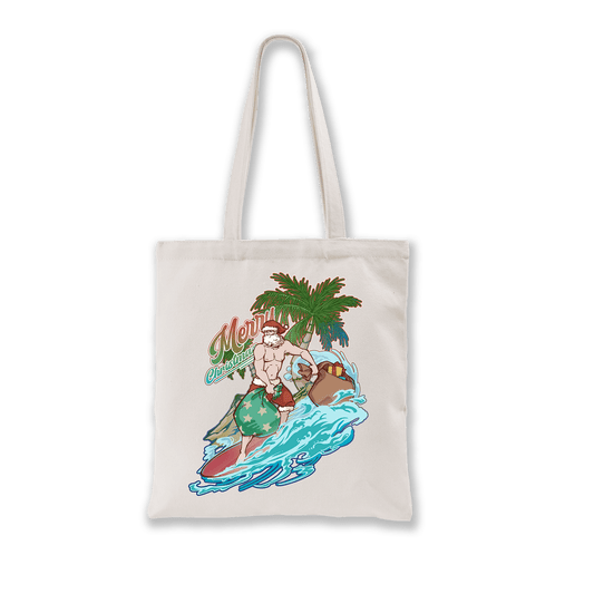 freeleaf-santa-claus-surfing-tote-bag