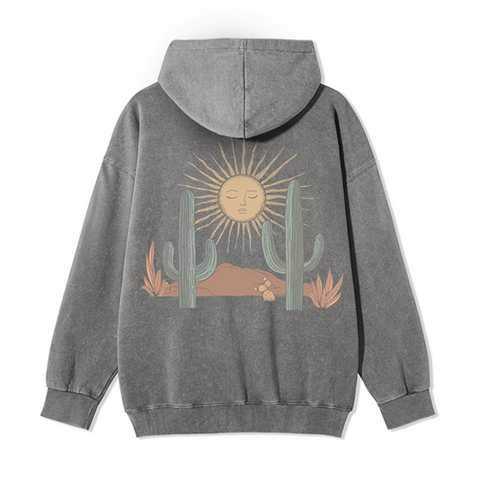 freeleaf-saguaro-national-park-back-printed-unisex-fleece-full-zip-hoodie