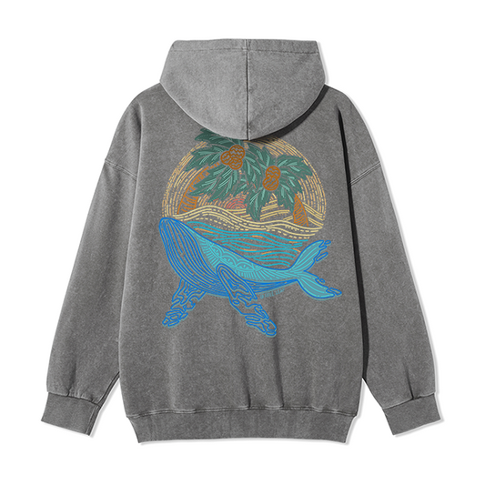 freeleaf-striated-whale-back-printed-unisex-fleece-full-zip-hoodie