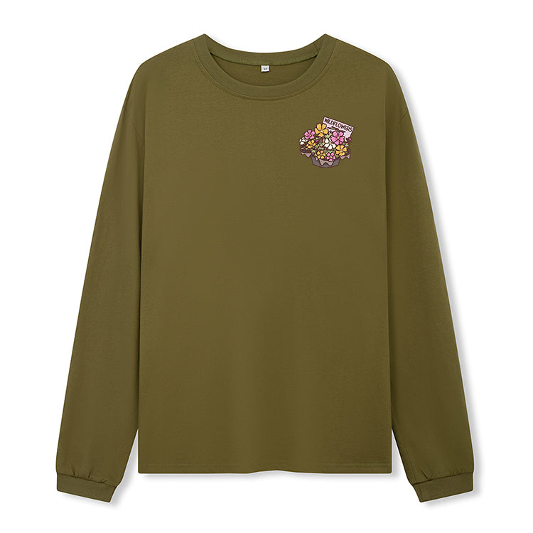 Freeleaf Flourishing Garden Nature Inspired Unisex Long Sleeve