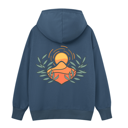 Oasis In The Desert Front Print Hoodie