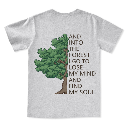 Freeleaf Into Forest And Find My Soul Unisex V-neck Tee