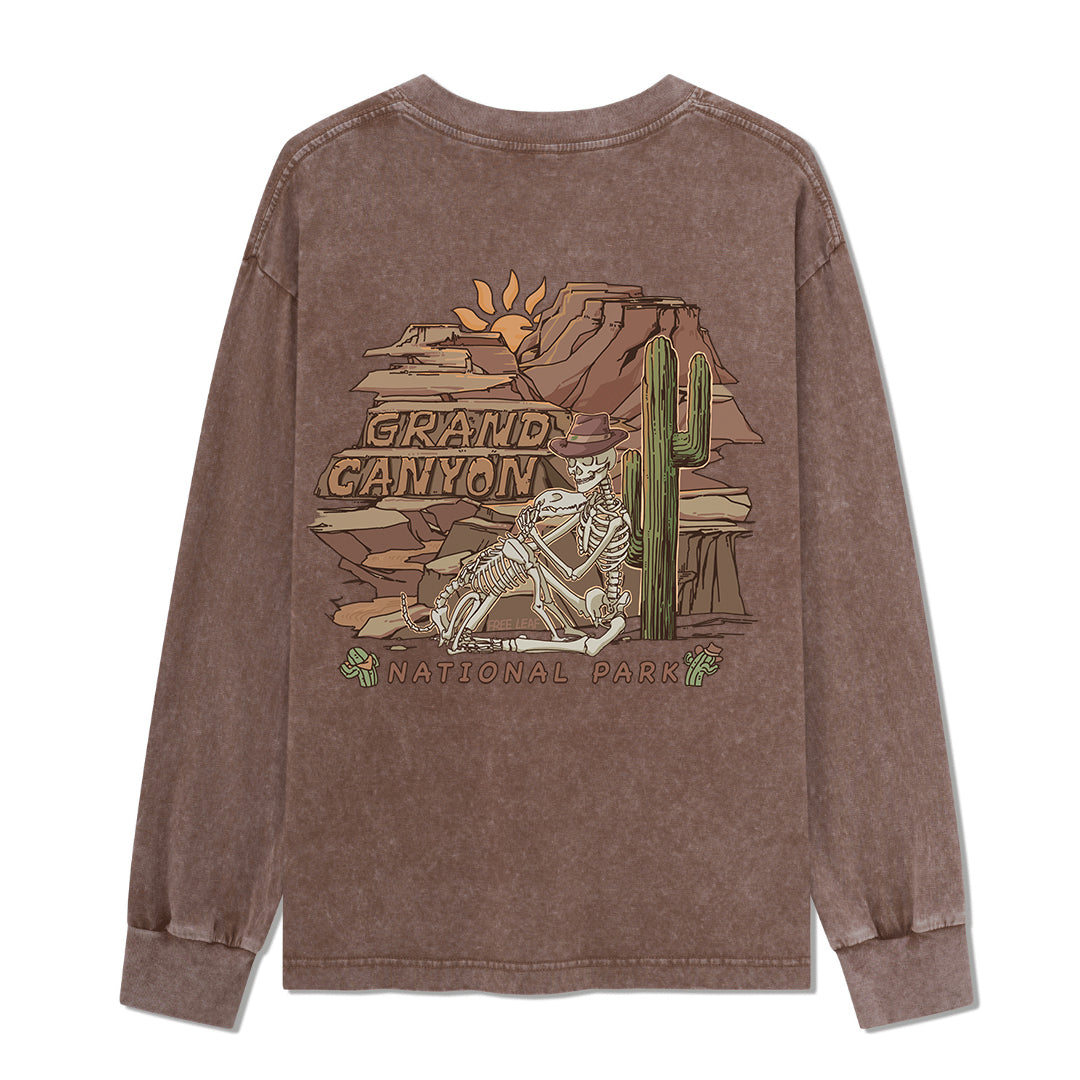 Freeleaf  Grand Canyon National Park Washed Long Sleeve