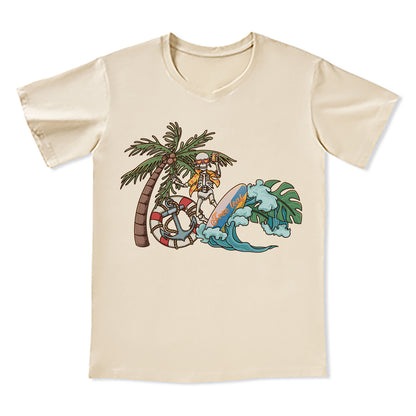 Freeleaf Eternal Summer Romance Adventure V-neck Tee