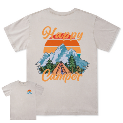 Happy Camper Washed Tee