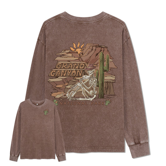 Freeleaf  Grand Canyon National Park Washed Long Sleeve