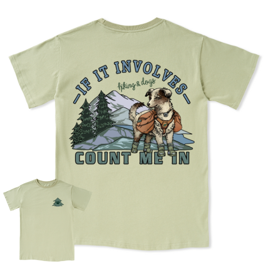 Hiking & Dogs Adventure Tee