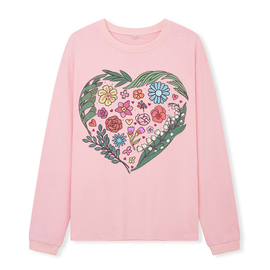 Freeleaf Love's Symphony Nature Inspired Unisex Long Sleeve