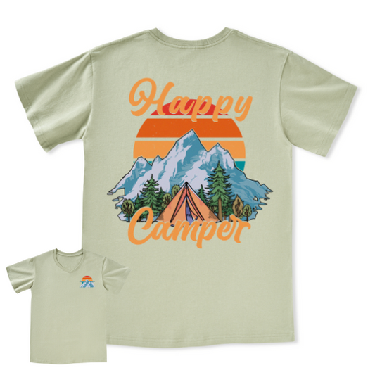 Happy Camper V-neck Tee