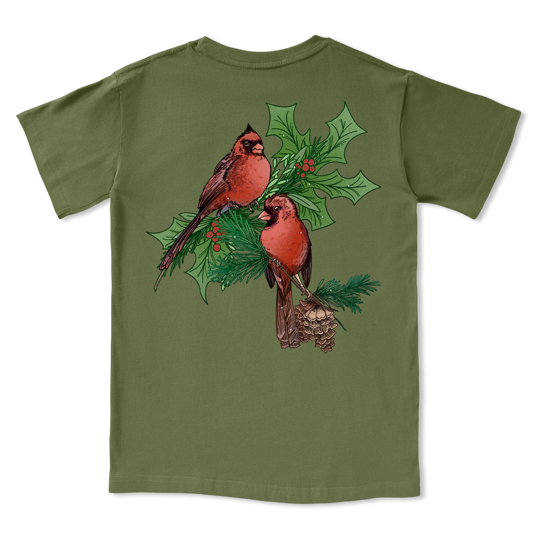 Christmas Cardinal Tee