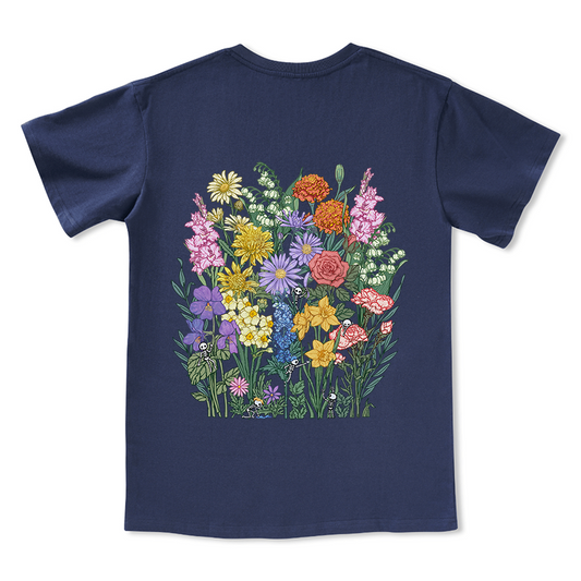 Whimsy in Bloom Unisex V-neck Tee