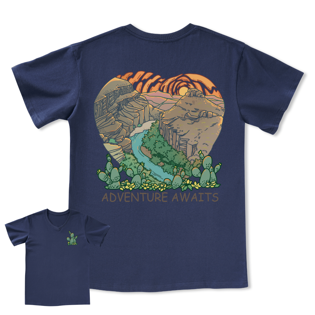 Big Bend National Park V-neck Tee