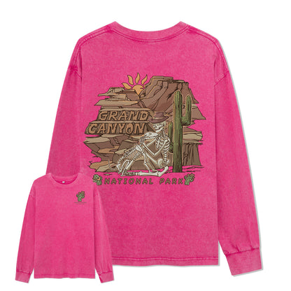 Freeleaf  Grand Canyon National Park Washed Long Sleeve