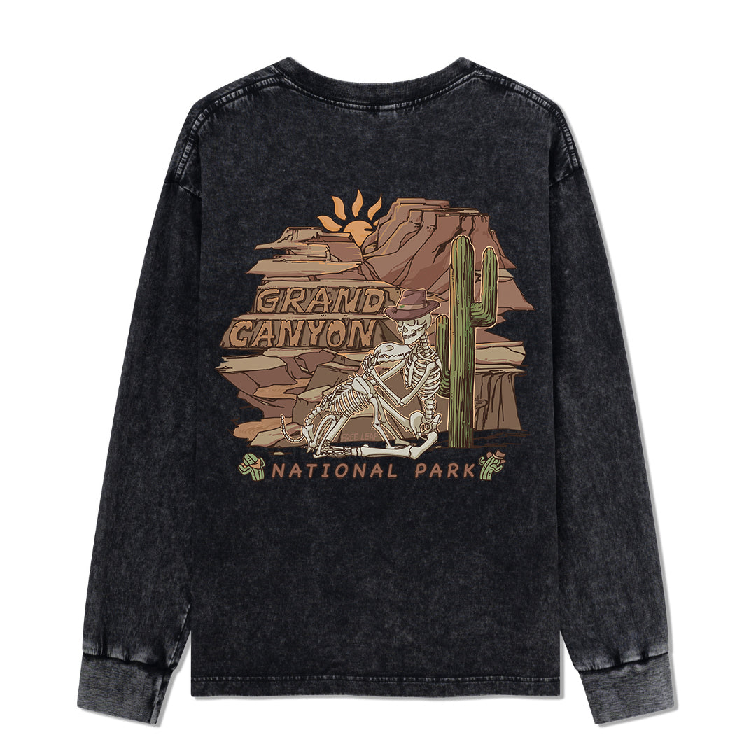 Freeleaf  Grand Canyon National Park Washed Long Sleeve