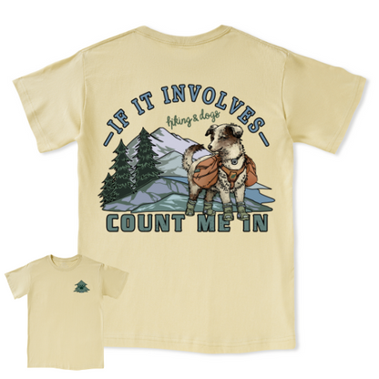 Hiking & Dogs Adventure Tee