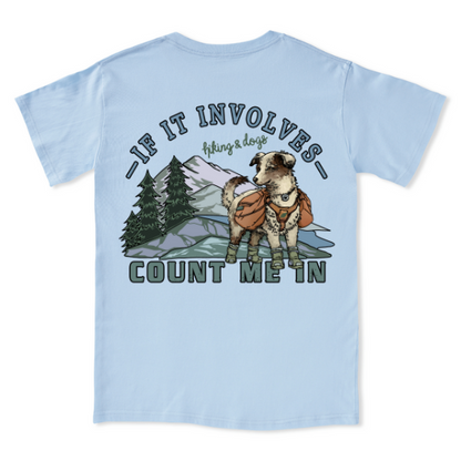 Hiking & Dogs Adventure Tee