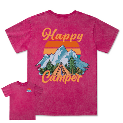 Happy Camper Washed Tee