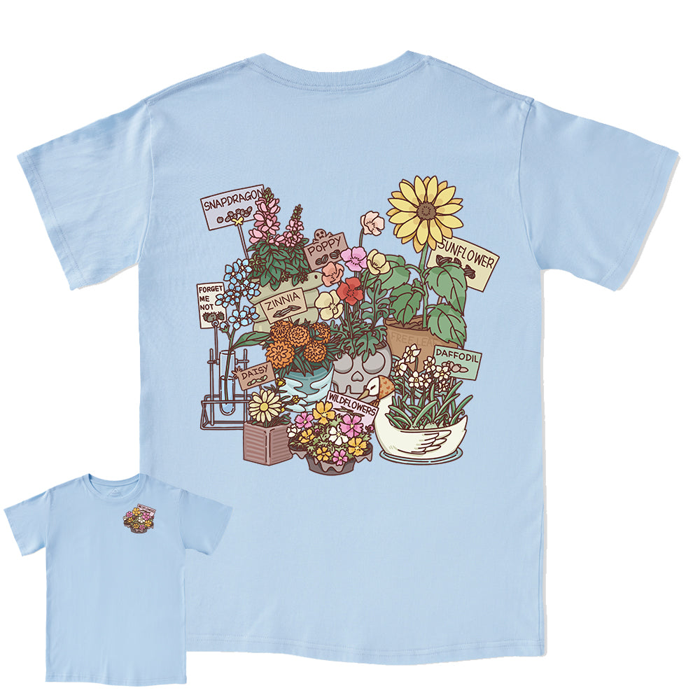 Freeleaf Flourishing Garden Nature Inspired Unisex Tee