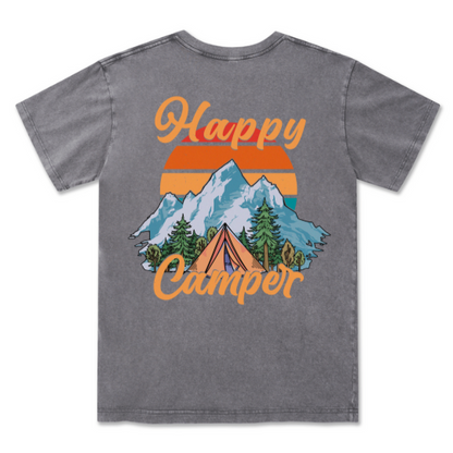 Happy Camper Washed Tee