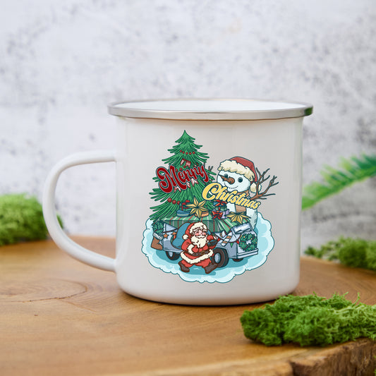 Freeleaf Magical Christmas Eve Enamel Mug