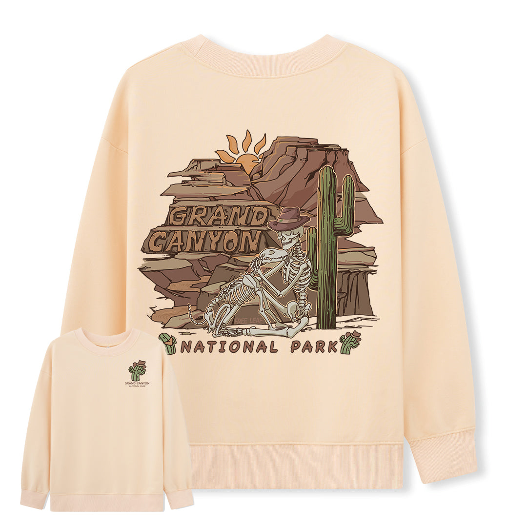 Freeleaf Grand Canyon National Park Unisex Nature Inspired Sweatshirt