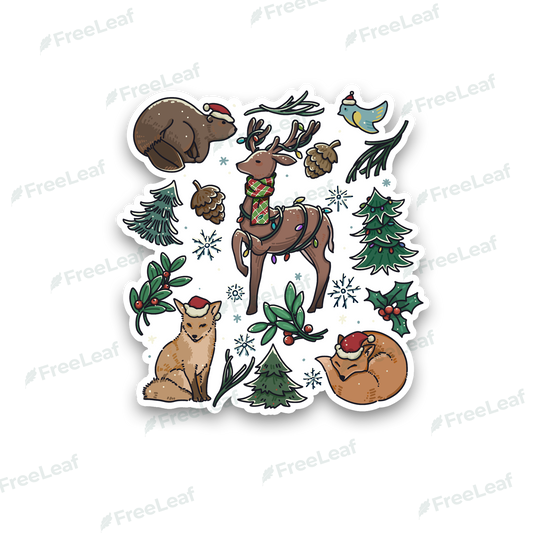 yellowstone-christmas-wonderland-sticker