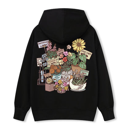 Freeleaf Flourishing Garden Nature Inspired Unisex Hoodie