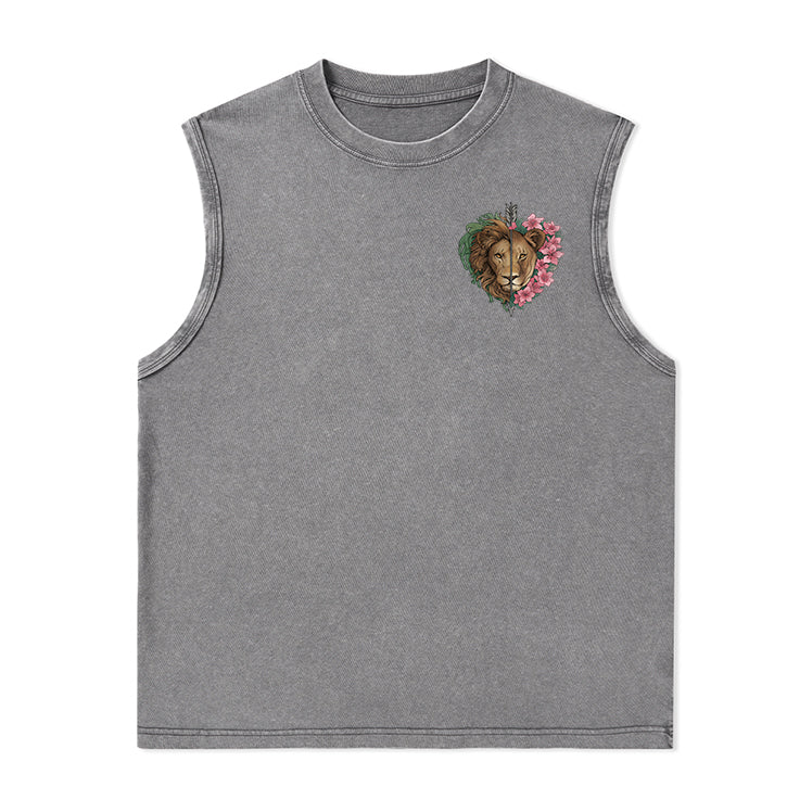 Freeleaf Wild at Heart Love's Serenade Unisex Washed Tank Tops