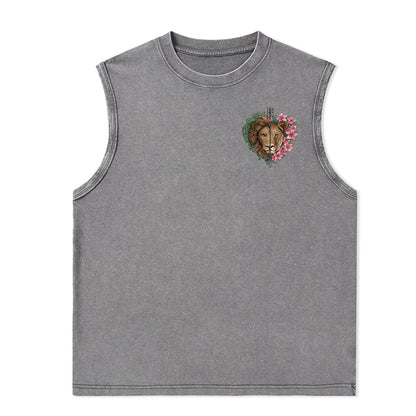 Freeleaf Wild at Heart Love's Serenade Unisex Washed Tank Tops