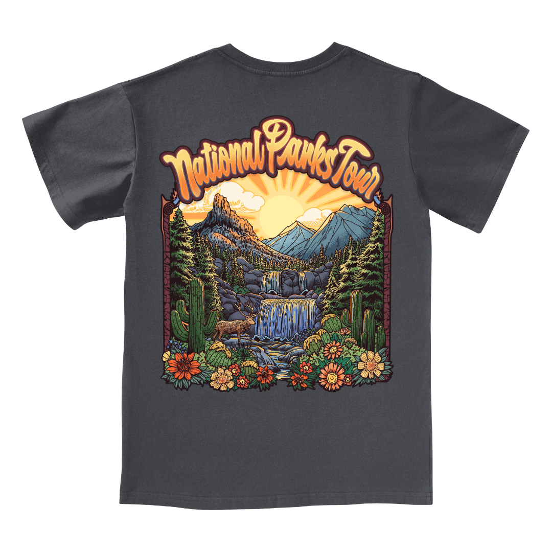 National Parks Tour V-neck Tee