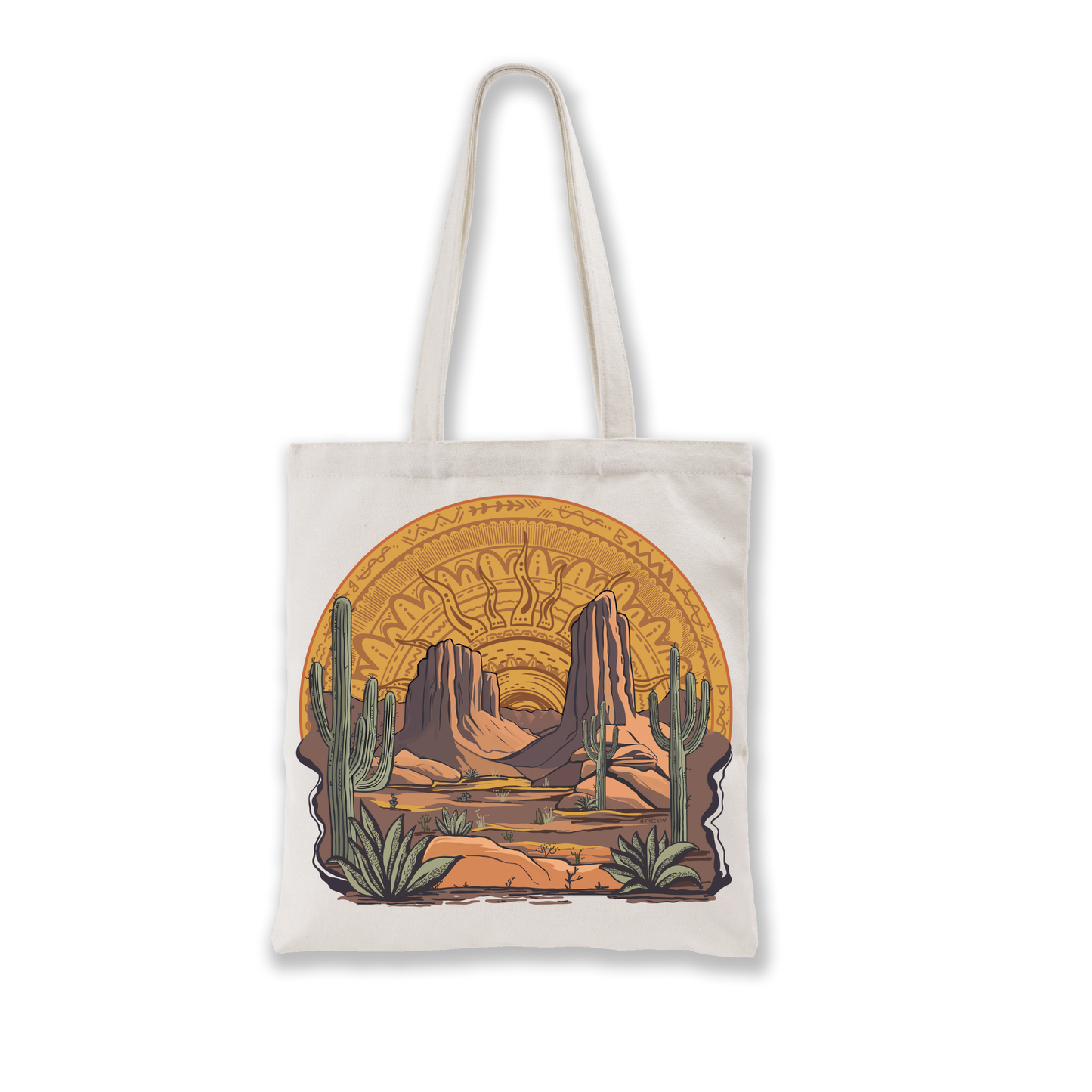 freeleaf-golden-desert-tote-bag