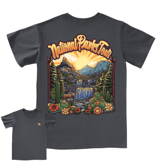 National Parks Tour V-neck Tee