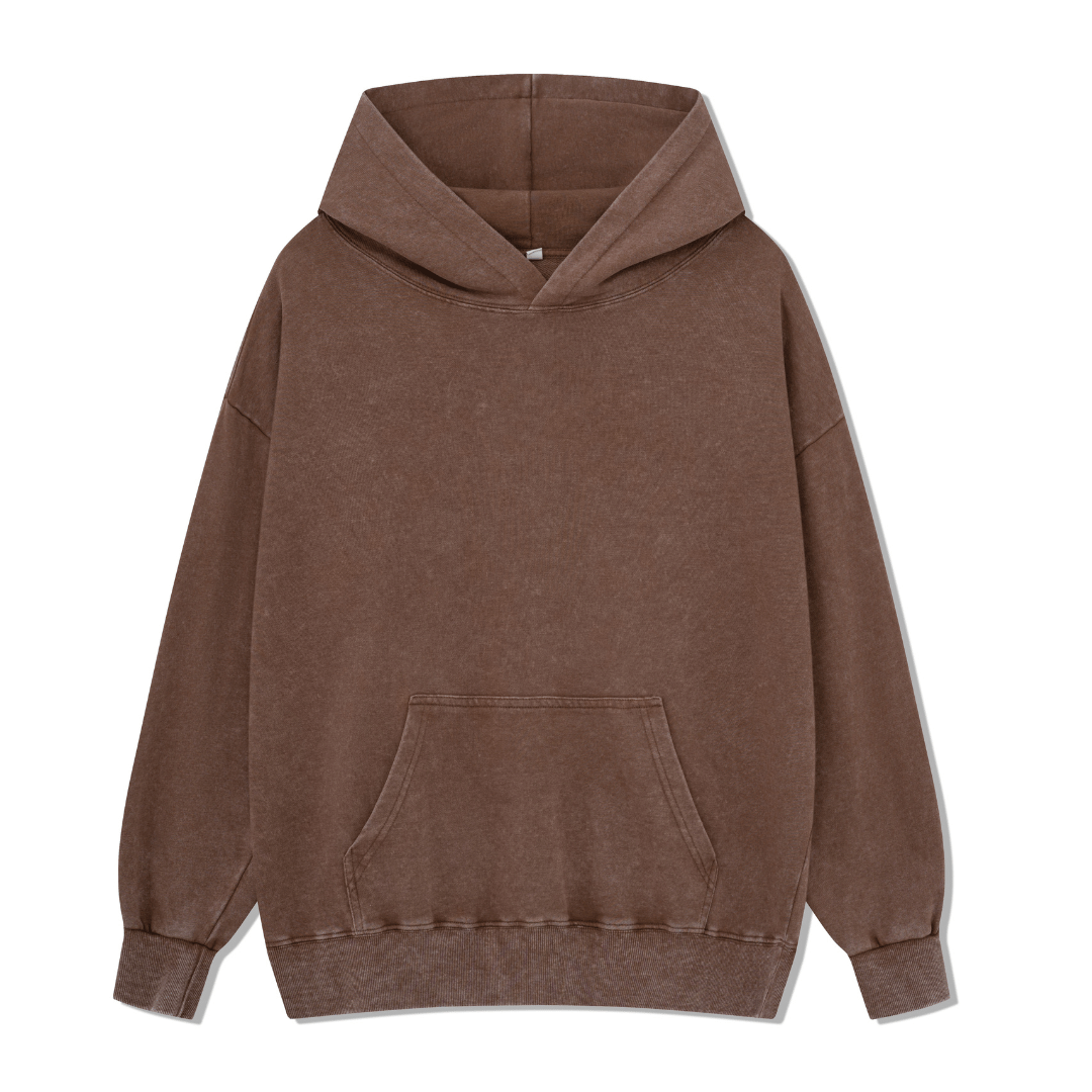 Yosemite National Park  Back-printed Washed Hoodie