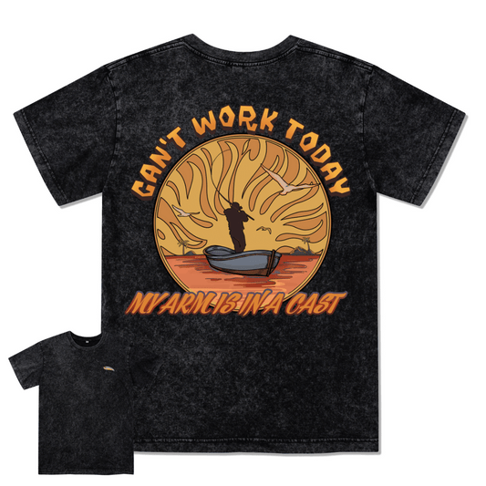 Can't Work Today Washed Tee