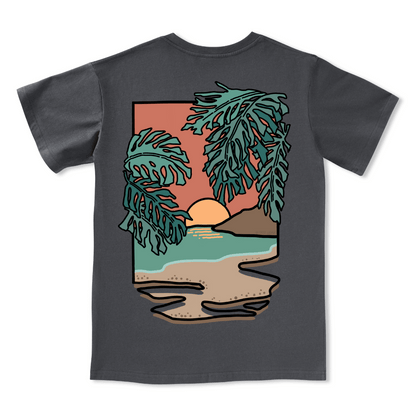 Hawaiian Vacation V-neck Tee