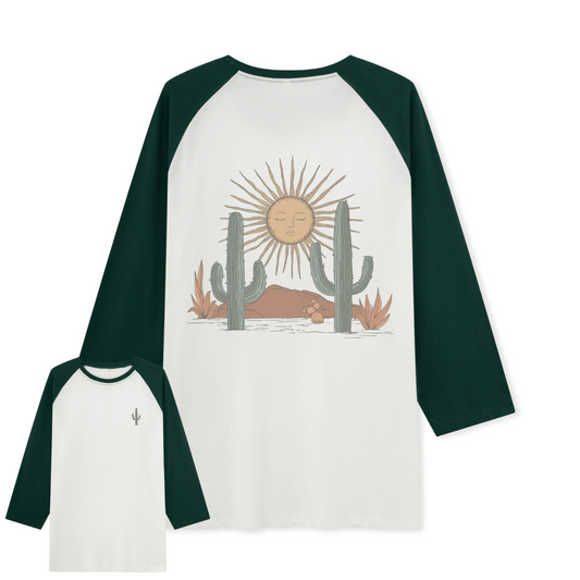 Saguaro National Park Raglan Long Sleeve Top