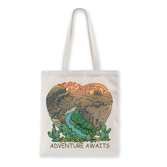 freeleaf-heart-of-adventure-big-bend-national-park-scenic-tote-bag