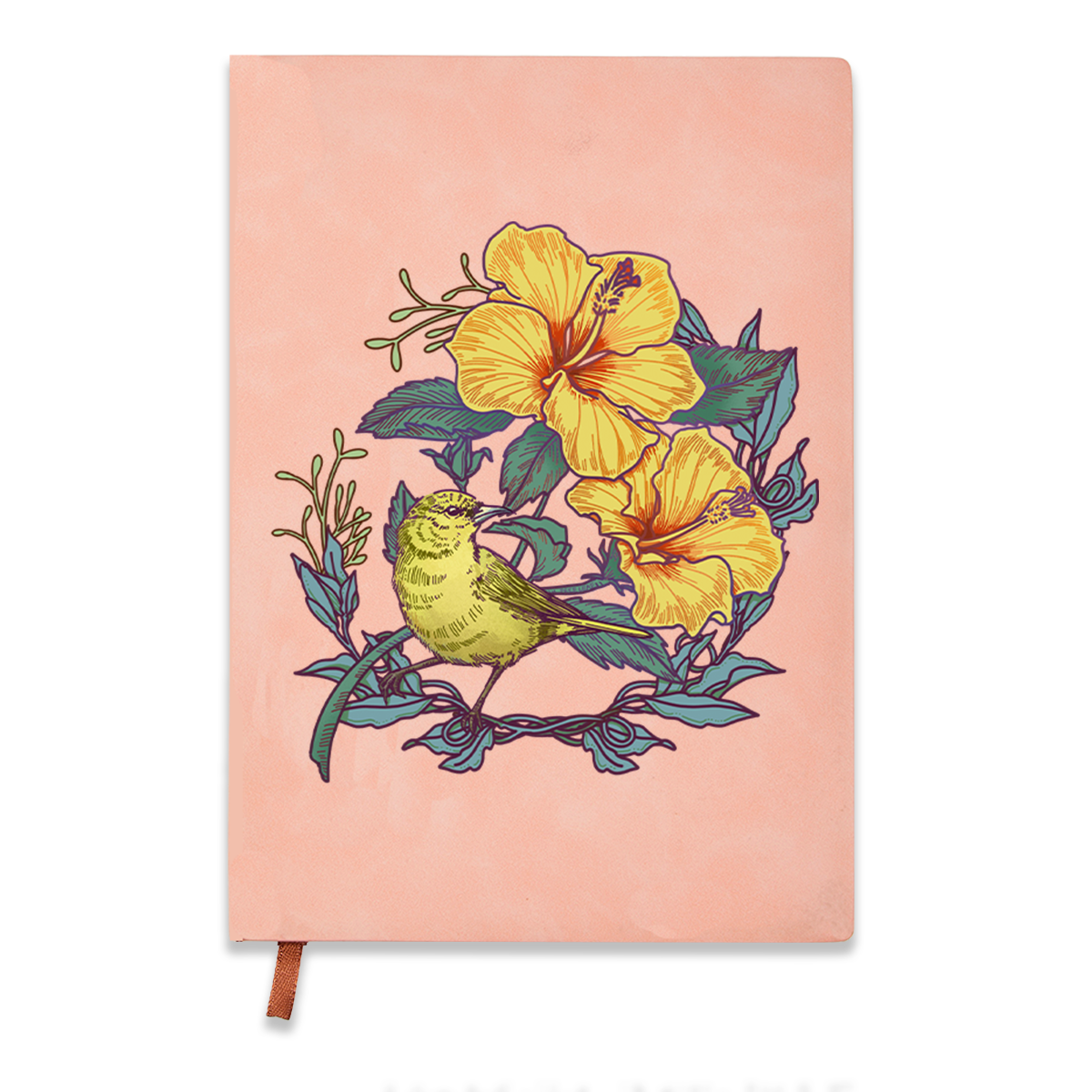 Freeleaf Amakihi Vintage Leather Journal Notebook