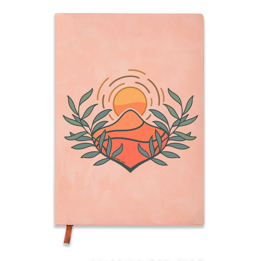 Freeleaf Oasis In The Desert Vintage Leather Notebook