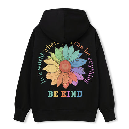 Freeleaf Be Kind Unisex Back-printed Hoodie