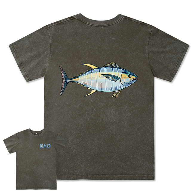 Freeleaf Bluefin Unisex Washed Tee