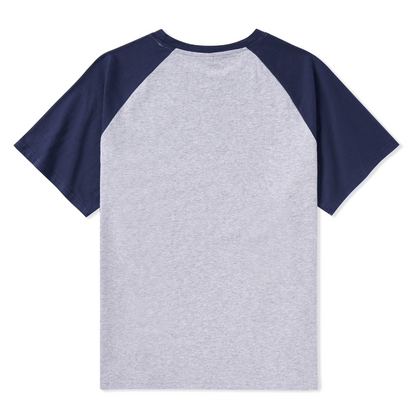 Yosemite National Park Front-printed Raglan Short Sleeve Top