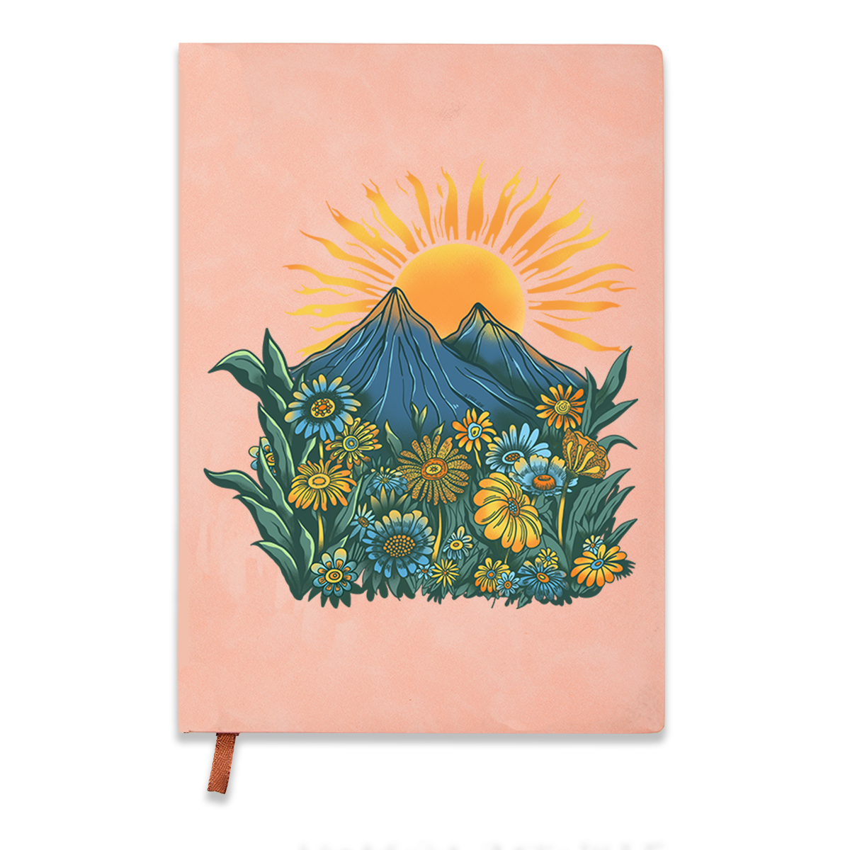 Freeleaf Energy Vintage Leather Journal Notebook