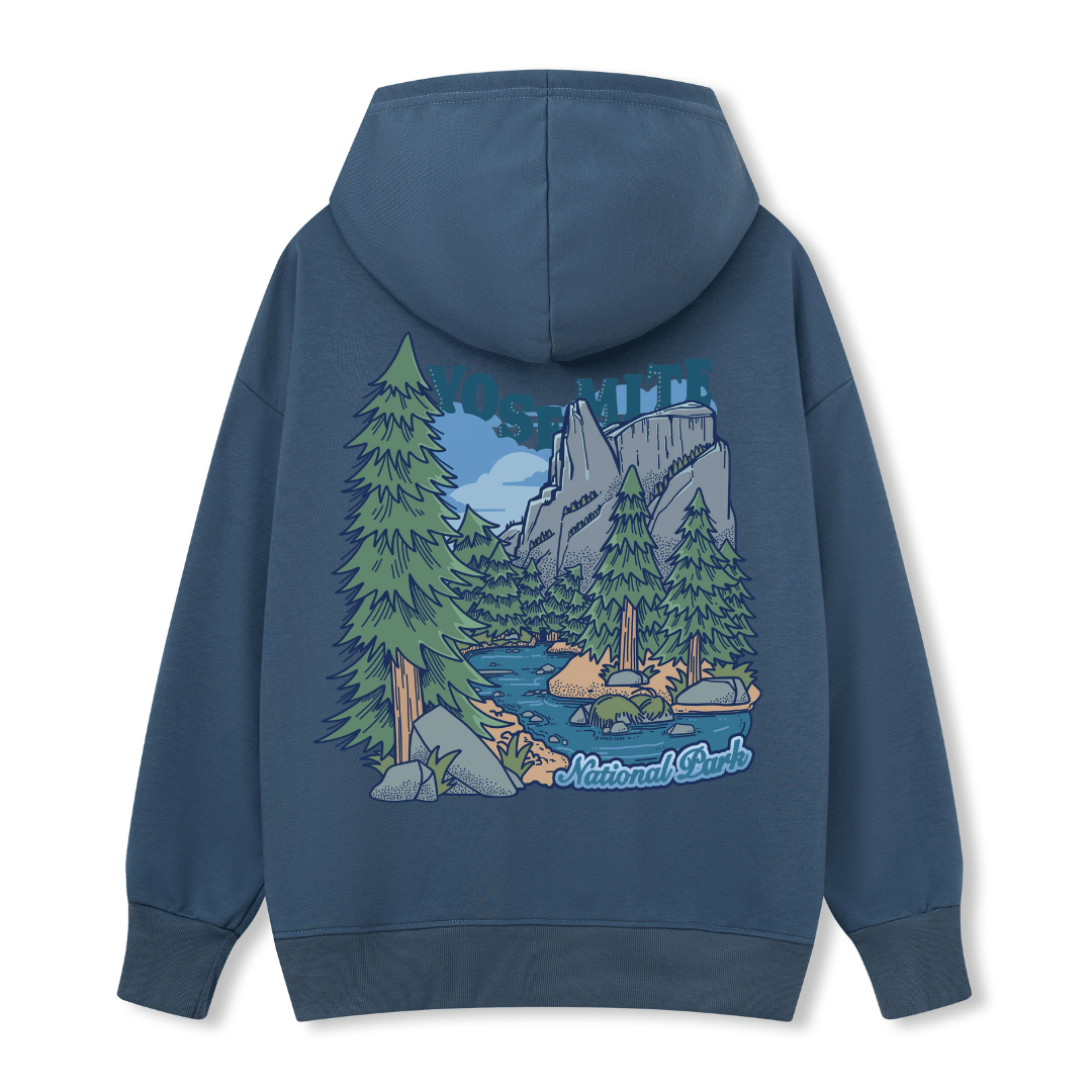 Yosemite National Park Back-printed Hoodie