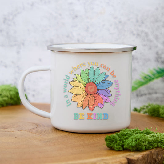 Freeleaf Be Kind Enamel Mug