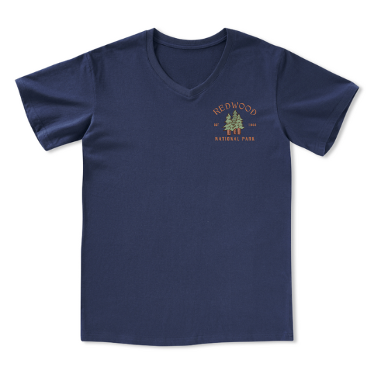 Elk Walk V-neck Tee