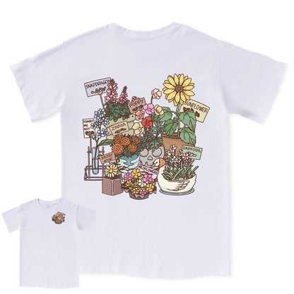 Freeleaf Flourishing Garden Nature Inspired Unisex Tee